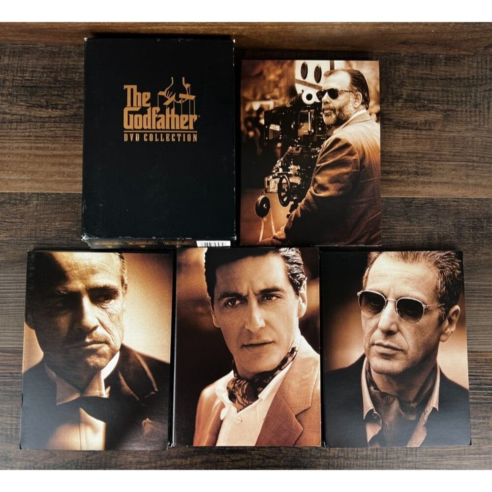 The Godfather DVD Collection Part 1-3 & Bonus Materials (5 DVD Set) - Picture 2 of 10
